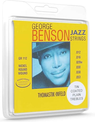 Thomastik Infeld THGR-112T snaren set elektrisch, nickel roundwound, 012-016-020-030-038-053 tinplated trebles