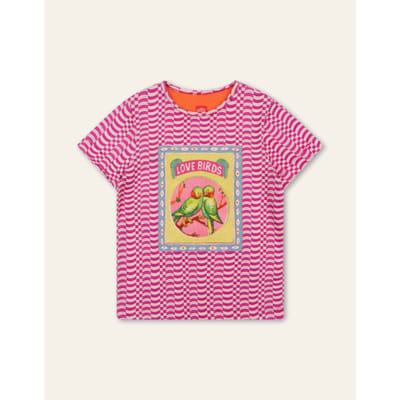 Oilily Tucky T-Shirt- maat122/7yr Festival Fuchsia