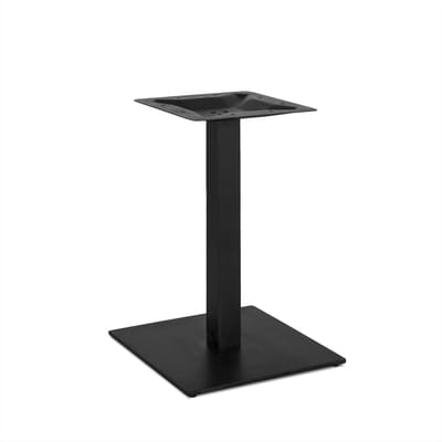 Onderstel Horeca Bistropoot 8x8 40x40x72 cm metaal - zwart