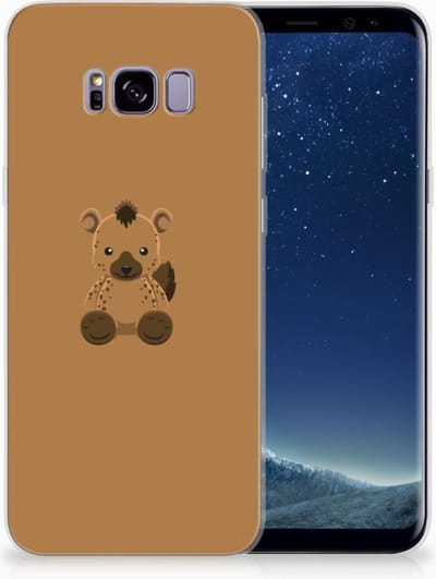 Samsung Galaxy S8 Plus Telefoonhoesje met Naam Baby Hyena