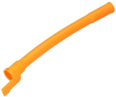 Vervangingsfunnel voor motoroliepeilstok, geschikt voor auto's - OEM 038103663, oranje kleur, duurzame kwaliteit