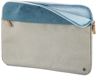 Hama Laptop-sleeve Florence", tot 34 cm (13,3"), petrol/grijs
