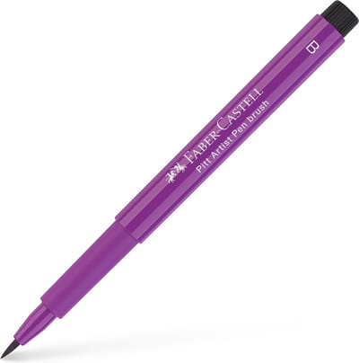 Faber-Castell brushpen - tekenstift - Pitt Artist Pen - donkerviolet - FC-167434