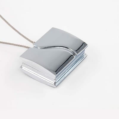 Set van 2 Magnetische Gordijn Tiebacks Vierkant - Eenvoudige Draperie Houder