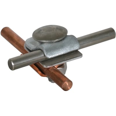 Dehn MMV klem met spantkopschroef en moer Cu-St TZN RD 6-8mm - 390267