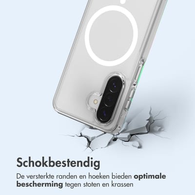 imoshion Hoesje - Geschikt voor Samsung Galaxy A27 (5G) - Protective Backcover met Magnetische Ring - Transparant