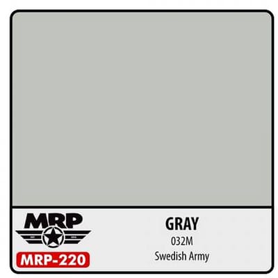 Mr. Paint MRP-220 - Grey 032 – 30 ml verf voor Airbrush & Detailwerk