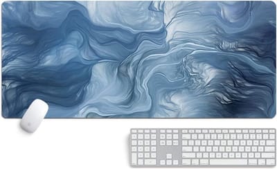 Grote XXL Gaming 800 x 300 x 3 mm Muismat - Rubberen Antislip Muismat met Genaaide Randen