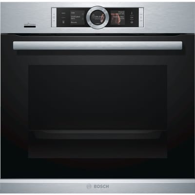 Bosch HRG6769S6B - Inbouwoven - Pyrolytisch + Hydrolytisch reiniging - Home connect - 71 l - Kinderslot - RVS - Toegevoegde stoomfunctie voor verbeterd bakken en braden