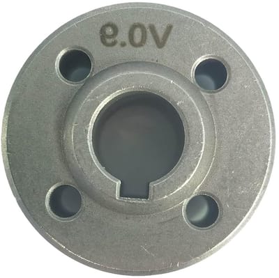 Lasrol Onderdeel - Draadgeleider Rol - Metaal Bewerken - V-Groef Ontwerp - OD30mm ID10mm - Zilverkleurig