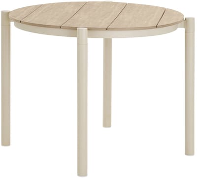 House Nordic Tuintafel Abela - Rond Naturel - Ø90x74cm