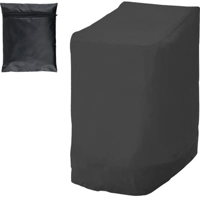 Dailygoods- Tuinstoelafdekking Waterdicht - Stapelstoelhoes voor 6 Stoelen - UV-bestendig - Koudebestendig - Scheurbestendig - 210D Oxford-weefsel - Terrasstoelhoes