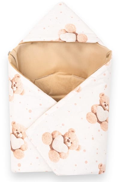 New Baby inbakerdeken autostoel 80x80 cm beige - Voetenzak