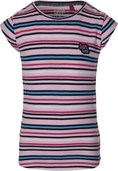 Quapi shortsleeve Feerle multi color gestreept voor meisjes - maat 92