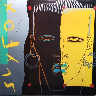LP Plaat SLY FOX Lets Go All The Way ST12367 Capitol Records 1985 VS Dans Electronica Gebruikt gray