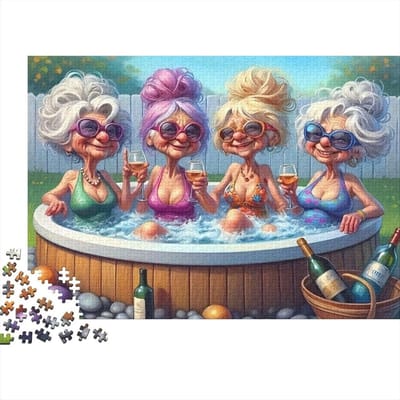 Legpuzzel Volwassenen - Puzzel Spel - Ontspanning Thuis - Precisie Snijtechniek - 1000 Stukjes - Kleurrijk