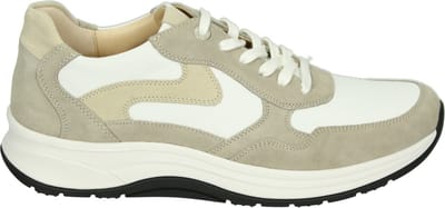 Ganter - 251930 HIGH FLYER - Lage sneakersVrije tijdsschoenenHeren sneakers - Kleur: Wit/beige - Maat: 41