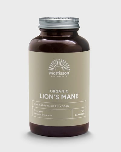 Mattisson - Biologische Lion's Mane 500 mg - 120 capsules