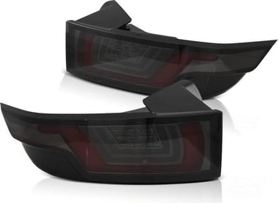 Achterlichten LAND ROVER RANGE ROVER EVOQUE 11-18 SMOKE ZWART LED