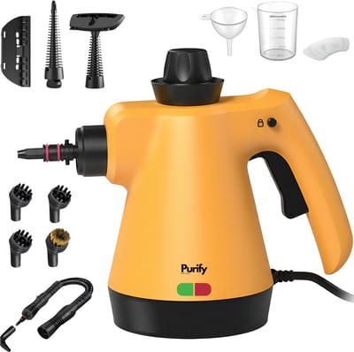 Purify Prime - HSR-2200 Pro - Handstoomreiniger - 12-in-1 - 1100W - 450ml