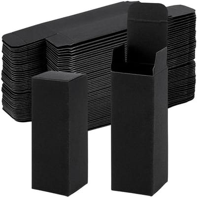 Dailygoods- Geschenkdoos 100 stuks - Kartonnen Doos - Verpakking voor Flesjes - Cadeauverpakking - Creatieve Decoratie - Compact 3,2 x 3,2 x 9,2 cm - Verpakkingsdoos