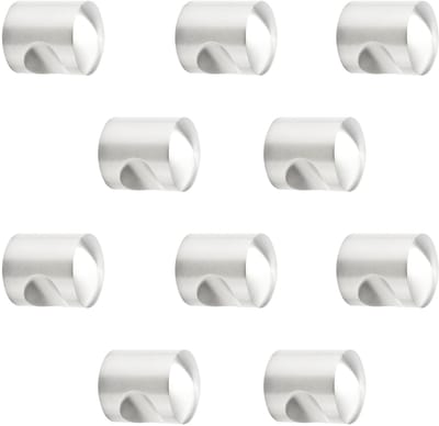 10 x Meubelknop EK01 Ø 15 mm Roestvrij staal geborsteld Roestvrij stalen knop van SOTECH