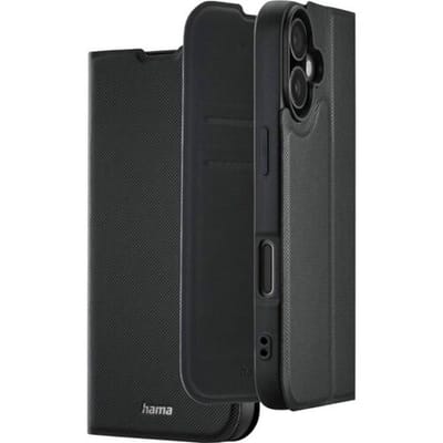 Hama hoesje geschikt voor Iphone 17 - Daily Protect booklet - Zwart