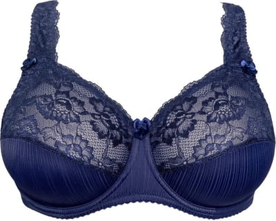 Plaisir Beate beugel bh donkerblauw 80H -grote maten met draagcomfort