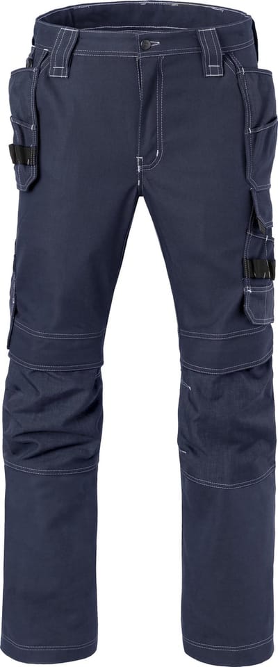 HAVEP Werkbroek kniezakken + gereedschapszakken Attitude 80230 - Zwart/Charcoal - 54