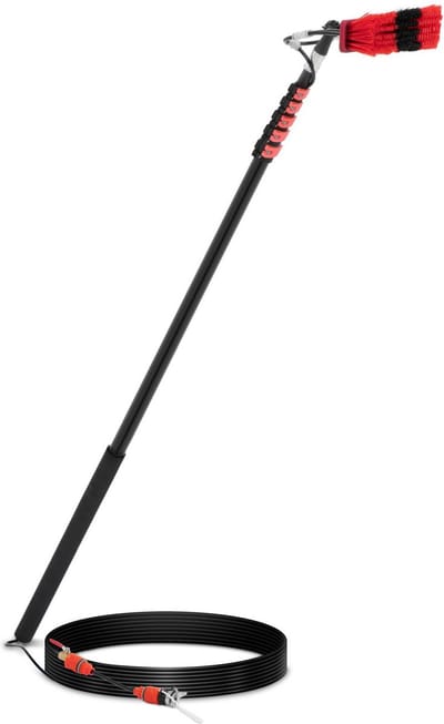 ulsonix Telescopische reinigingsborstel - 185 - 900 cm - borstel 35 cm 10062845
