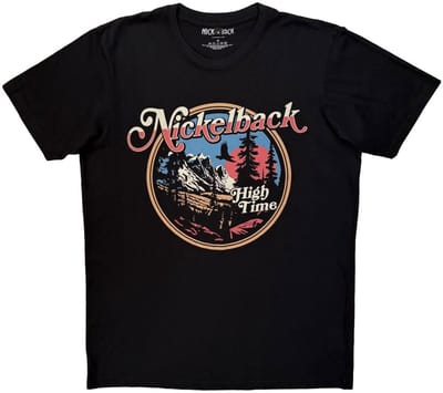 Nickelback - High Time Heren Tshirt - S - Zwart