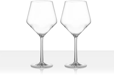 Brunner Wijnglazen Riserva Rood - Tritan glas - Duurzaam en krasbestendig - Campingglas - BPA-vrij - Vaatwasser bestendig - 2 Stuks - 72cl