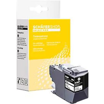 Schäfer Shop Select inktpatroon, vervangt Brother LC3219XLBK, enkele verpakking, zwart