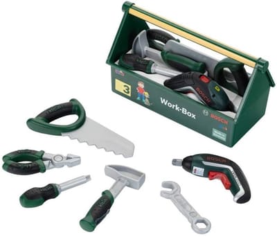 Klein Toys Bosch speelgoedwerkbank - speelgoedwerkkast - groen