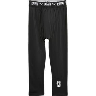 Puma Hoops Team 3/4 Tights Ondergoed Strak Zwart K001