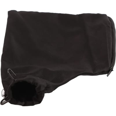 Sac à poussière de scie avec fermeture éclair, support en acier, pochette interne en nylon pour collecte de poussière pour scie à onglet modèle 255