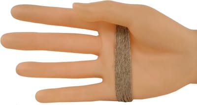 Lijngaren/garen van linnen/vlasgaren - Gewicht: 400 g - onbehandeld natuur, ideaal voor breien - haken - weven - vlechten enz. - Europese teelt - looplengte 800 meter
