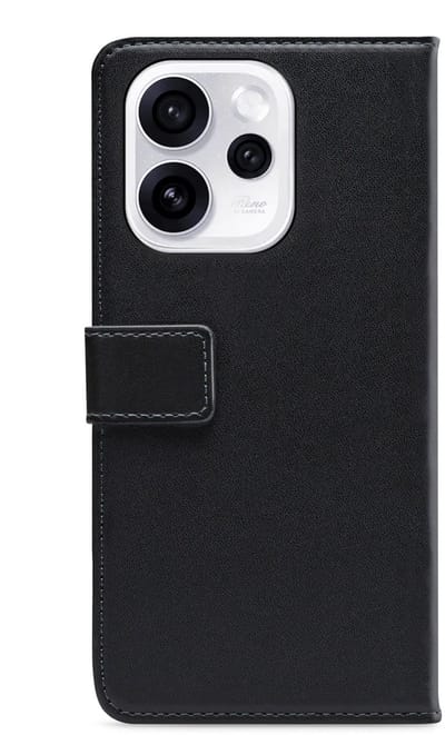 Mobilize Telefoonhoesje geschikt voor OPPO Reno 15 Pro Hoesje | Mobilize Classic Gelly Wallet Bookcase Portemonnee | Pasjeshouder voor 2 Pasjes | Telefoonhoesje voor Pinpas / OV Kaart / Rijbewijs - Zwart