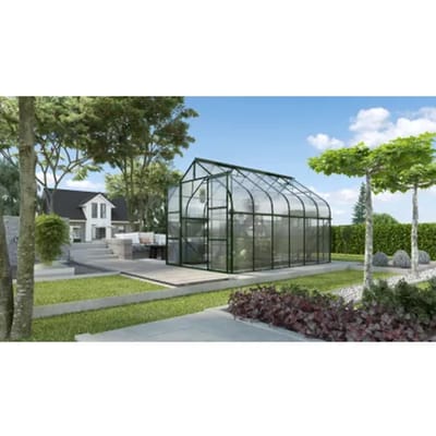 Vitavia Tuinkas Diana 9900 - Polycarbonaat 4mm - Smaragd - 264x383x255cm