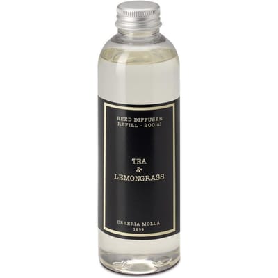 200 ml Thee & Citroengras Cereria Molla Diffuser Navulling