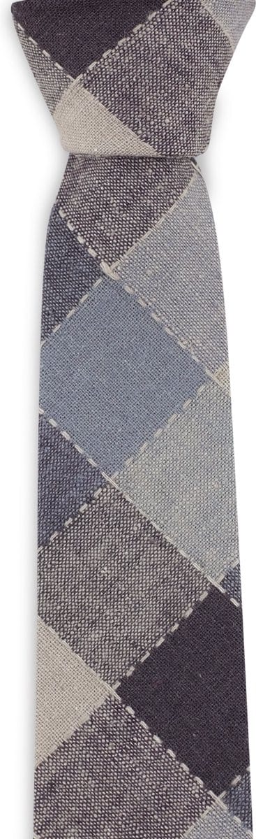We Love Ties - Stropdassen - Stropdas Scott la Rock - beige / grijs / zwart