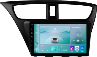 Autoradio met bluetooth - Carplay - Voor Honda Civic 9 (2012-2017) - Geschikt voor Apple en Android - Stereo - Navigatie - Navigatiesysteem auto - 1GB 32GB