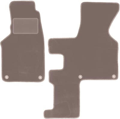 Beige voormatten voor: Volkswagen Transporter T4 Caravelle handgeschakeld (1993-2001)