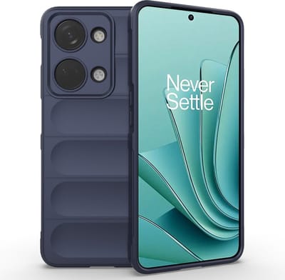 Coverup Hoesje - Geschikt voor OnePlus Nord 3 Hoesje - Coverup Hands-On Rugged Back Cover - Blauw