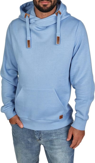 riverso Heren trui RIVNiklas regular fit Blauw S Volwassenen hoodie / capuchon trui