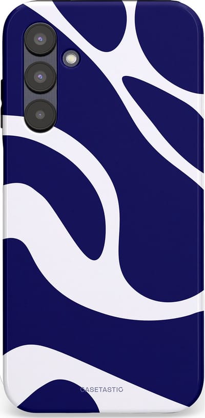 Casetastic Hoesje Geschikt voor Samsung A25 - Stijlvolle Beschermende Duo-layer Case - Zeebries Golven