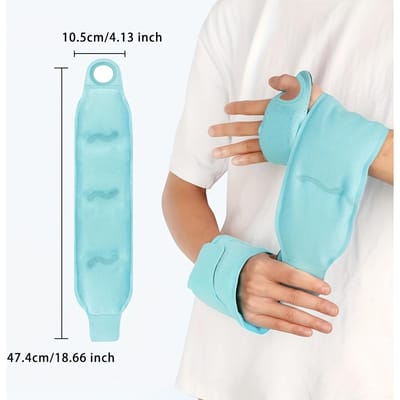 Verstelbare Koude Gel Wrap Sportijszak Gewricht Spierpijn Verlichting Herbruikbare Taille Schouder Nek Koude Gel Wrap IJszak
