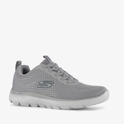 Skechers Summits - Eckler heren sneakers grijs