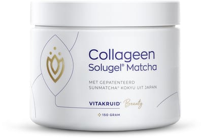 Vitakruid Collageen SunMatcha Solugel Poeder - 150 gr