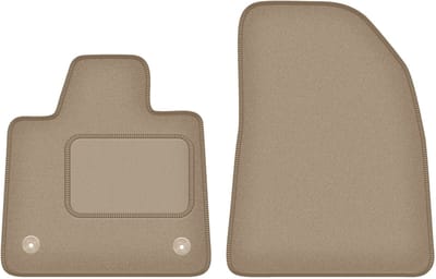 Wielganizator WLG-CARLUX Serie - Automatten Voor - Beige - Voor Volvo EX30 Crossover